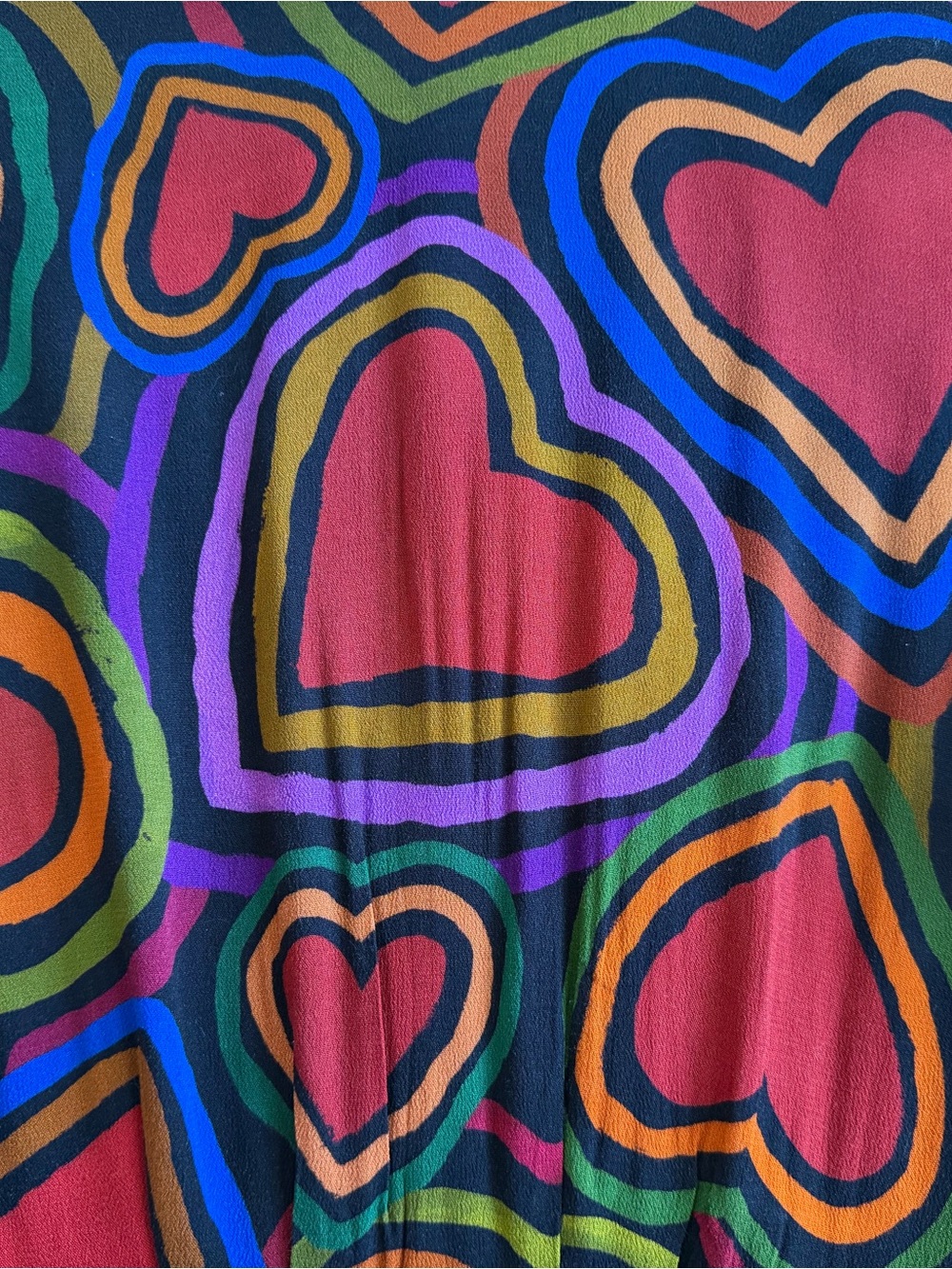 FARM Rio Bold Multicolor Heart Print Maxi Dress - Red - Picture 3 of 6